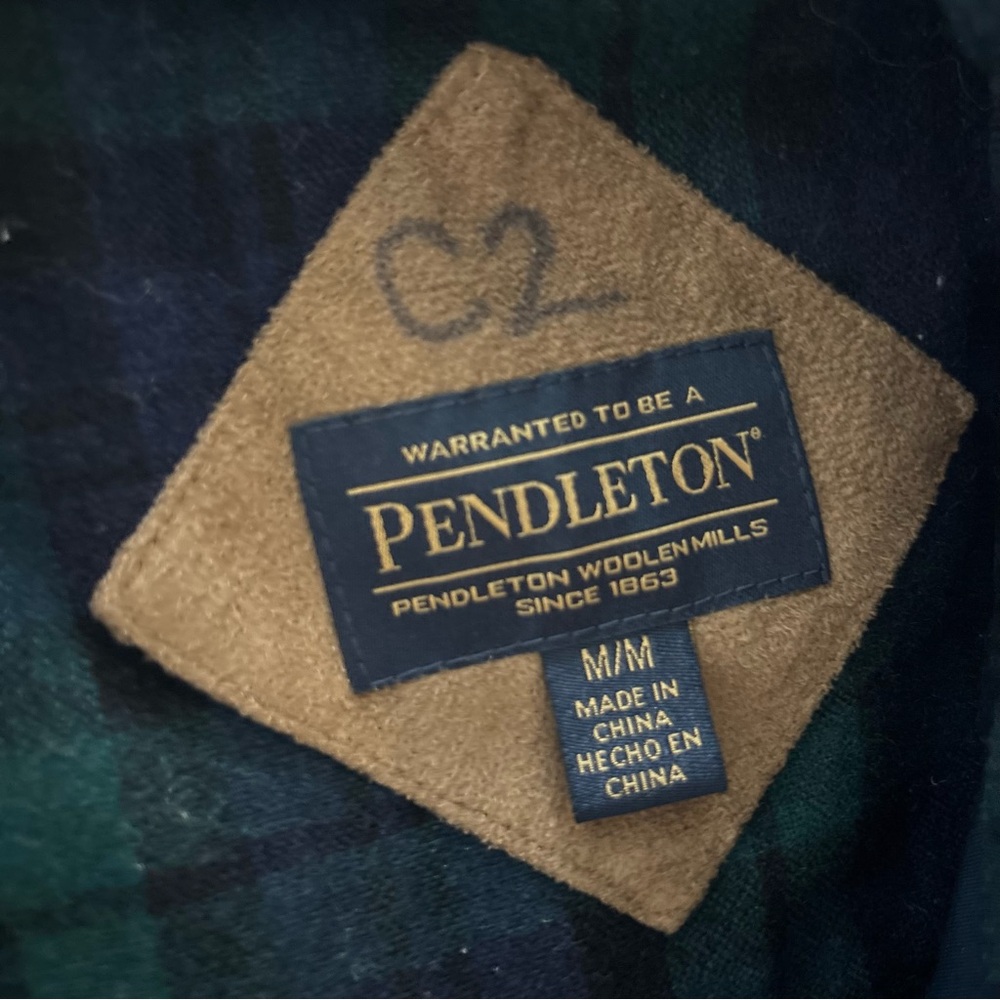 Pendleton Dark Teal Teddy Jacket - image 2